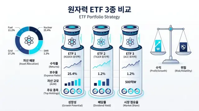 국내 원자력 ETF 3종목