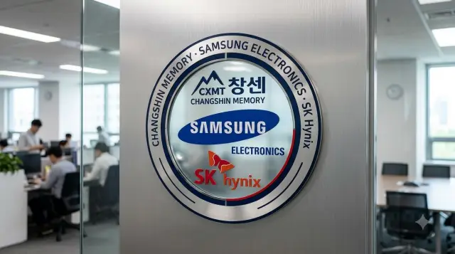 창신메모리 회사 로고