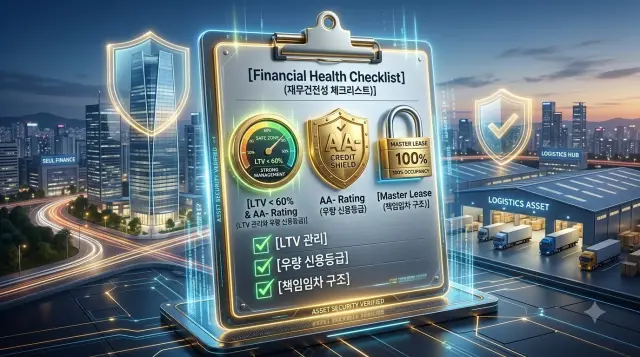 재무 건전성 체크를 위하여 리스트 작성