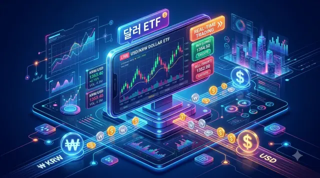 달러 투자 방법 중 달러 ETF