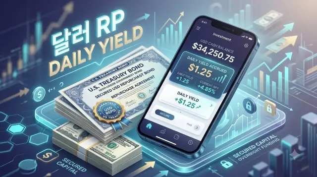 달러 투자 방법 중 달러 RP