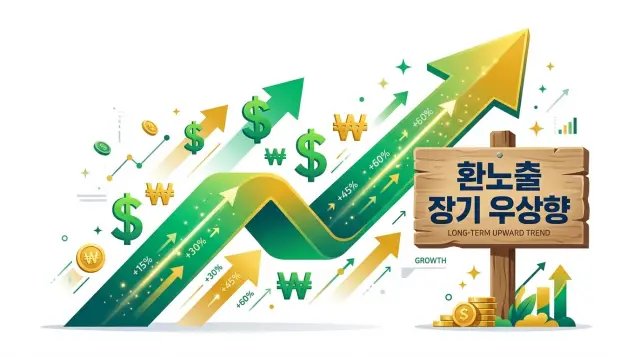 국내 상장 미국배당다우존스 ETF 매수시 환율은 매우 중요하며 지난 30년간 우상향
