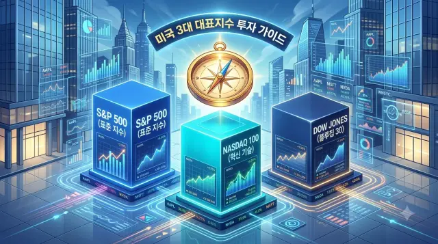 미국 3대 대표지수 설명