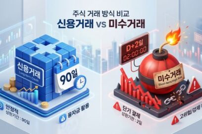 신용거래 미수거래 반대매매 의미와 주식 폭락장에서 연쇄 하락을 부르는 이유