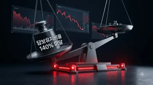 담보유지비율을 준수하지 못하면 반대매매 실시