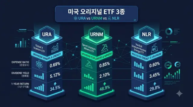 미국 원전 SMR ETF 3종목