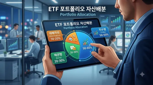 ETF 기초자산 분산 투자 포트폴리오