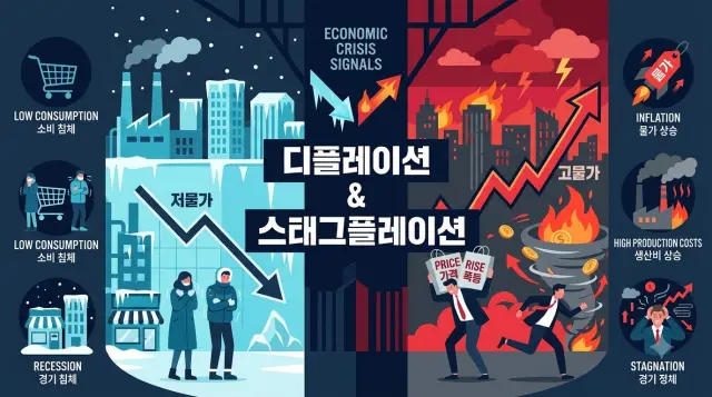디플레이션과 스태그플레이션