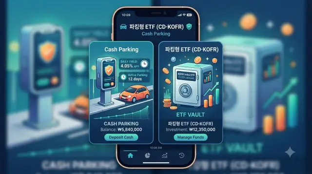 단기 대기자금용 파킹형 ETF 개념