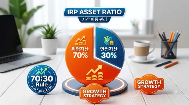 IRP 계좌 위험자산 70% 안전자산 30% 비중 준수