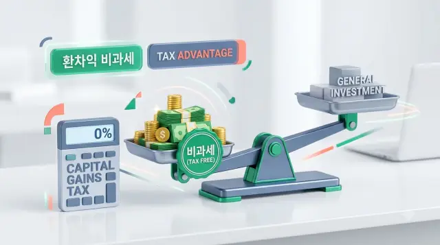 달러 투자는 환차익 비과세 등 세금 효과