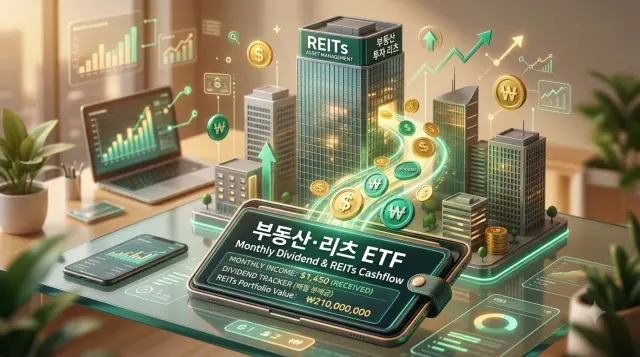 리츠 부동산 ETF 배당 현금 흐름