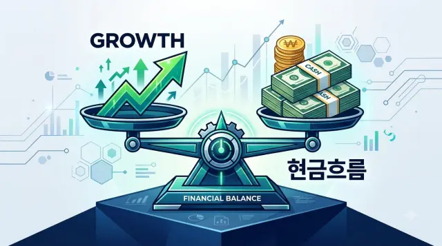 자본 성장과 현금흐름의 균형 비교