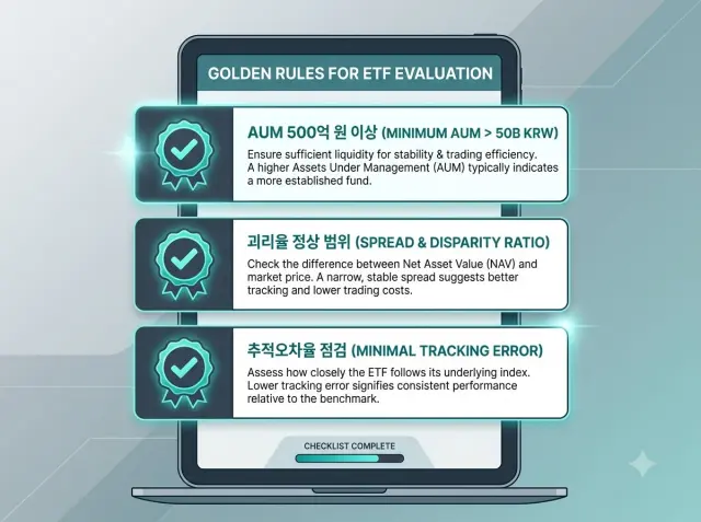 실패 없는 ETF 실전 투자 3대 점검 지표