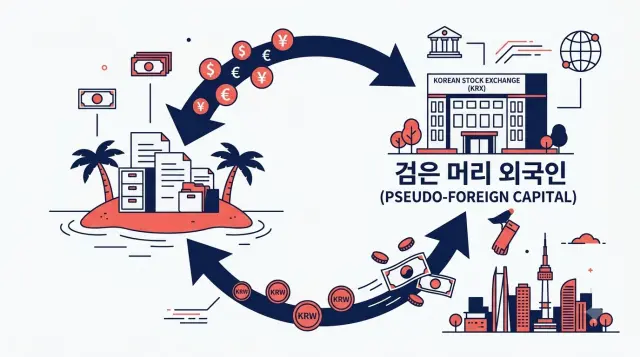 검은 머리 외국인 자본 우회 흐름
