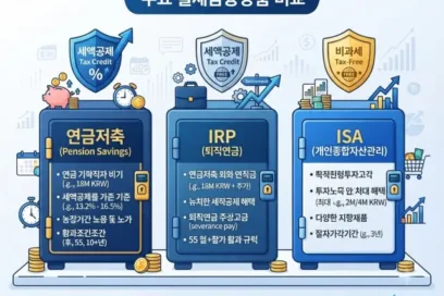 나스닥100 ETF 절세 계좌 우선순위, 연금저축 vs ISA 어디부터 채워야 할까
