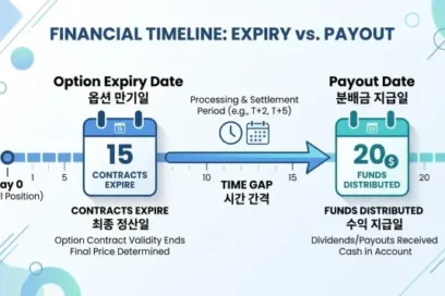 커버드 콜 분배금 지급일 확인하는 방법, 옵션 만기일과 헷갈리지 마세요