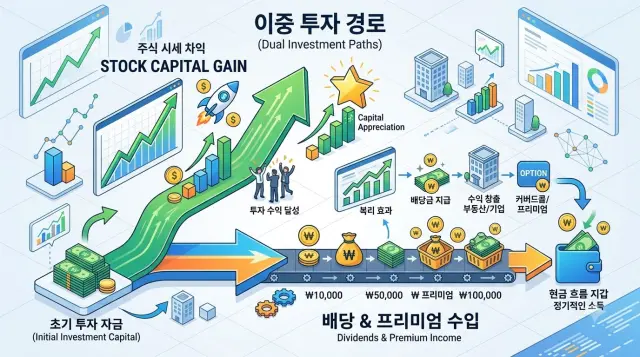 배당과 주가 차익의 두 갈래 길