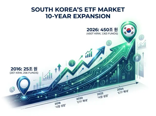 국내 상장 ETF 10년간 순자산 성장 추이