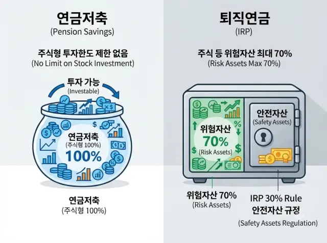 IRP 계좌 안전자산 30% 규정