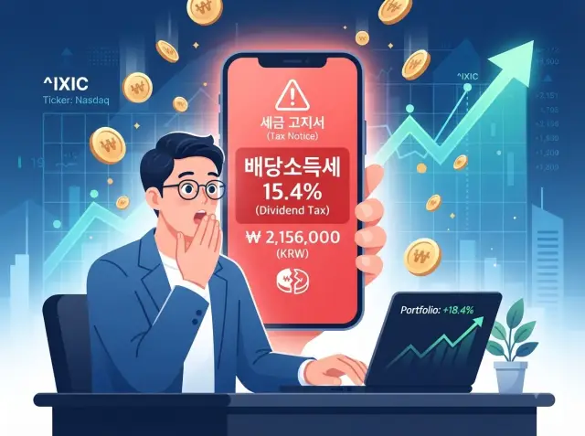 나스닥 100 ETF 배당소득세 과세