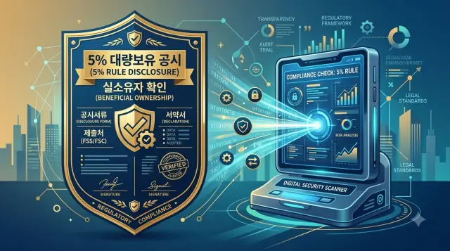 5% 대량보유 공시와 실소유자 확인 규정