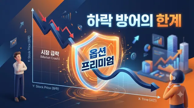커버드콜 ETF 원금 손실을 표현한 이미지