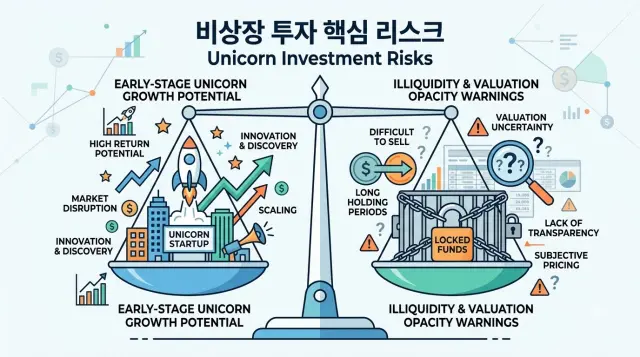 비상장 투자 리스크 및 주의사항 분석