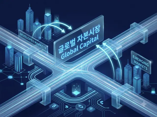 글로벌 자본시장 다이어그램