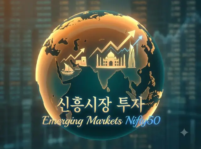 인도와 오만 신흥시장 투자 지도